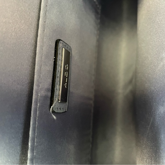 Aldo grey envelope clutch with silver removable chain - Picture 5 of 7